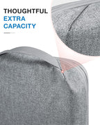 BAGSMART Compression Packing Cubes for Travel, 6 Set Packing Cubes for Carry on Suitcases, Compression Travel Cubes & Suitcas