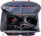 Vercord Backpack Organizer Insert Liner Hanging Travel Bag in Bag with Many Pockets