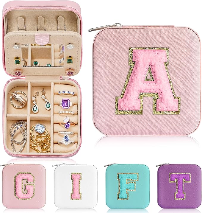 Parima Gifts for Girls - Gifts for Teen Girl Trendy Stuff, 6,7,8,9,10,11,12 Year Old Girl Birthday Gift Travel Jewelry Box Or