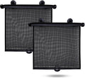 EcoNour Car Window Shades for Windows (2 Pack) | Shade Automotive Interior Sun Protection Large Offers Complete from UV Rays and Glare 18" x 20"