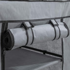 axentia Mobile Cabinet, Black/Grey, approx. 60 x 148 x 45 cm 132891