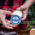 Cobbler's Choice Co. Finest Quality All Natural Leather Cream - Made with Triple Filtered BeesWax