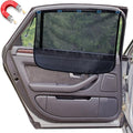 EcoNour Magnetic Car Side Window Sun Shade (1 Pack) | Rear Window Sunshade Covers & Blocks UV Rays | Baby Shades for Side Windows Ensures Privacy Protection | Baby Car Travel Accessories (26"x19")