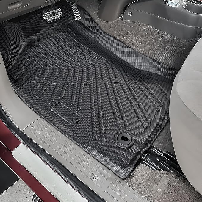Car Floor Mats for Toyota Tacoma 1995–2004(Not Fit Double Cab) All Weather Custom Fit Heavy Duty Rubber Liner, Car Accessories for Tacoma 1995 1996 1997 1998 1999 2000 2001 2002 2003 2004