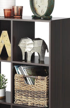 Whitmor 12 Cube Bookcase, 4 Tier Stackable MDF Bookself, Open Storage Display Organizer, Storage Cabinet for Living Room, Bed