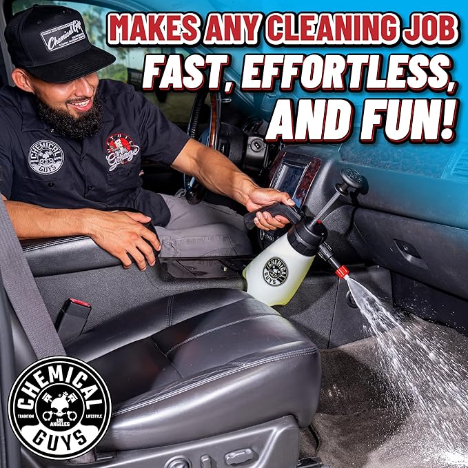Chemical Guys ACC504 Mr. Sprayer Foamer - Foaming Pump Sprayer, for Wheels and Tires, Leather, Fabric, Floor Mats, Undercarri