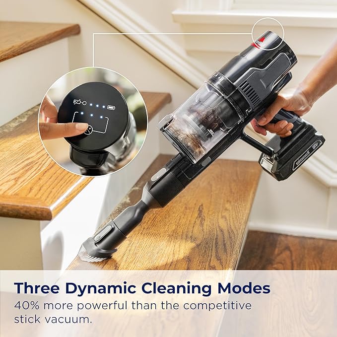 Bissell CleanView XR 200W Lightweight Cordless Vacuum w/Removable Battery, 35-min runtime, Tangle-Free Brush Roll, LED Lights