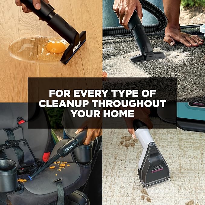 Shark EveryMess™ | Ultra-Powerful 3-in-1 Wet Vac, Dry Vac, & Stain Eliminator | StainForce Technology, Perfect for Homes, Pet