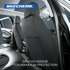 Skechers Seat Covers, Premium Breathable Polyester Car Seat Covers, Car Seat Covers Front Seats Airbag Compatible, Automotive