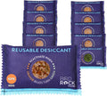 BIRDROCK HOME Reusable Desiccant Pack 100g (10-Pack) - Silica Gel Moisture Absorber & Humidity Control Packs for