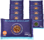 BIRDROCK HOME Reusable Desiccant Pack 100g (10-Pack) - Silica Gel Moisture Absorber & Humidity Control Packs for