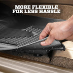 Husky Liners Weatherbeater Floor Mats | Fits 2019-2026 Mazda 3 (Hatchback, Sedan FWD); 2020-2026 Mazda CX-30 (AWD) | Front Row, 1-pc Black - 15651