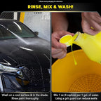 Meguiar's Ultimate Wash and Wax, Car Wash Soap and Wax Cleans & Shines in One Step, Shine & Protect with an Enhanced pH Balanced Car Paint Cleaner, 1 Gallon