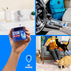 Ozium Odor Eliminating Gel - 4.5oz Air Freshener Alternative for Smoke, Pets, and Musty Odors - Long Lasting Odor Remover for