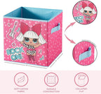 LOL Surprise Set of 2 Durable Storage Cubes with Handles