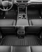 Floor Mats & Cargo Liner for 2024 2025 2026 Honda Prologue & Chevrolet Blazer EV, All Weather Protection Car Mats with Backrest Mat, Back Seat Cover Protector for 2025 Prologue Accessories, Black