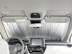 YelloPro Custom Fit Reflective Front Windshield Sunshade for 2004 2005 2006 2007 2008 2009 2010 Toyota Sienna Minivan, Sun Protection UV Reflector Accessories [Made in USA]