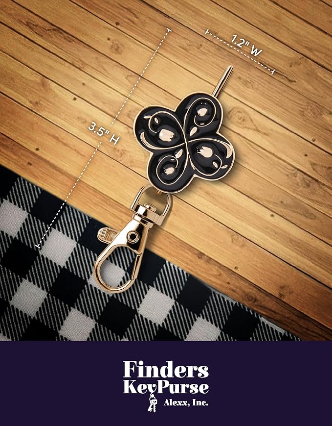 Women’s Bag Charm Key Finder, Car Keychain Hook, Cute Purse Organizer & Tote Bag Accessories, Gifts for Mom - Slim Pickings