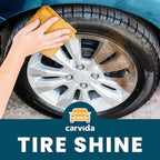 Tire Shine, Plant-based and Hydrating Cleaner for Tires, Wheels, and Automotive Surfaces, 16oz