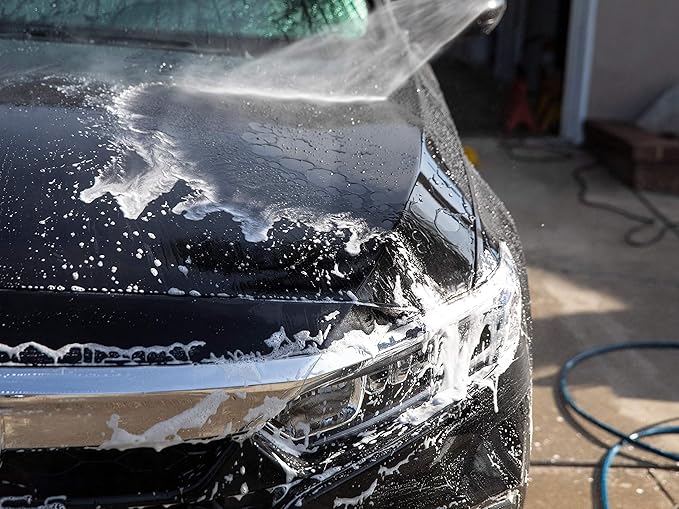 Meguiar's D110 Hyper Wash Foaming Car Wash, Lifts Off Dirt and Leaves a Rich Shine, Car Wash Soap Helps Preserve Wax, Highly 