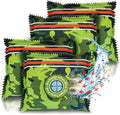 Gun Safe Dehumidifier Camouflage - Rechargeable Desiccant Dehumidifier Bags - Reusable & Absorbs Moisture & Humidity - 4x Pac