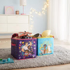 Disney Encanto Set of Two Spacious Collpasible Storage Cubes, 10"x10"