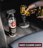 Adam's Polishes Carpet Drill Brush - A Cleaning Tool Attachment For Scrubbing/Cleaning Carpet, Upholstery, Leather Seats & Ch