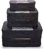 TravelWise 5 Piece Packing Cube Set, Durable Lightweight Luggage Organizer System with Small, Medium and Large Cubes for Trav