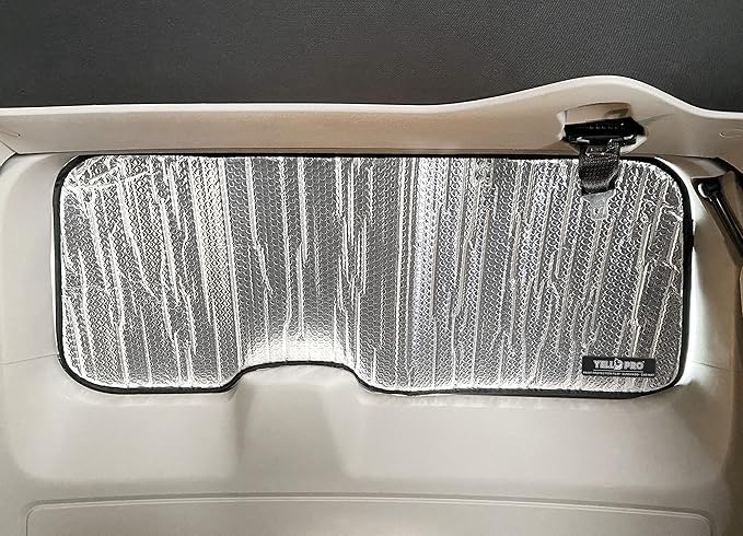 YelloPro Tailgate Window Sunshade Custom Fit for 2023 2024 2025 2026 Ford F250 F350 F450, Super Duty Lariat Platinum Limited King Ranch, 2DR 4DR, Regular SuperCab CrewCab, Block Privacy Accessories