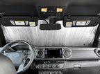 YelloPro Custom Fit Reflective Windshield Sunshade for 2016 2017 2018 2019 2020 2021 2022 2023 Toyota Tacoma, TRD Off-Road, SR, SR5, TRD Sport, TRD Pro, Limited 2Dr 4Dr Pickup, UV Reflector