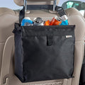 High Road Large TrashStash Hanging Car Trash Can Garbage Bag with Push-Close Lid and Waterproof Bin for Cars, SUVs and Trucks, Holds 4.5 Gallons of Car Trash