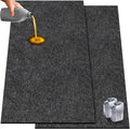 2 Pack 36 x 60 Inch Premium Oil Spill Mat,Garage Floor Mat for Under Car,Highly Absorbent Maintenance Mat Protect Your Floor 