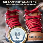 Snowshoe Boot Balm, Made in USA Since 1927 - Protect, Condition, Restore & Waterproof - Leather Conditioner for Boots and Sho