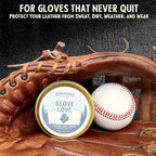 Snowshoe Glove Love, Made in USA Since 1927 - Protect, Condition, Restore & Waterproof - Multipurpose Baseball Glove Conditio