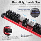 WORKPRO Magnetic Screwdriver Organizer and Wrench Organizer, Aluminum Rail Magnetic Tool Organizer, Tool Holder, Toolbox Orga