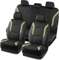 Skechers Memory Foam Car Seat Covers, Air Cool Mesh Thick Seat Covers, Car Seat Full Sets Airbag Compatible, Automotive Comfo