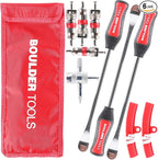 Boulder Tools Tire Spoons - Tire Changing Tool - Motorcycle Tire Spoons - Durable, Easy-to-Use for Safe & Quick Tire Repair - Dirtbike Tire Spoons - Comprehensive Tool Kit