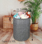 Round Laundry Basket Storage Bins Nursery Hamper Gift Baskets for Home,Office,Home Decor