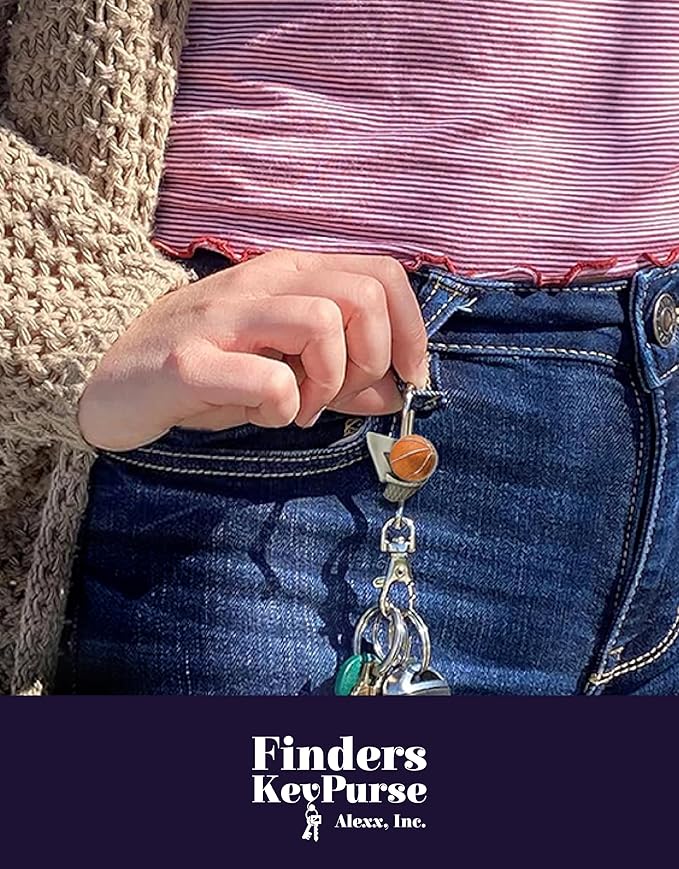 Women’s Bag Charm Key Finder, Car Keychain Hook, Cute Purse Organizer & Tote Bag Accessories, Gifts for Mom - Slim Pickings