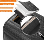 Trunk Organizer for suv,car storage organizer,lid Box,PU Leather & PP Honeycomb Board,Fixed with screws extremely