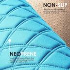 FH Group Car Seat Cushion Neosupreme Automotive Seat Cushions - Universal Fit, Rear Car Seat Cushion, Car Seat Cushions with 