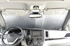 YelloPro Auto Custom Fit Front Windshield Sunshade Protector for 2011 2012 2013 2014 2015 2016 2017 2018 2019 2020 Toyota Sienna Minivan, L, LE, SE, XLE, Limited, Sun Shade Accessories, Made in USA