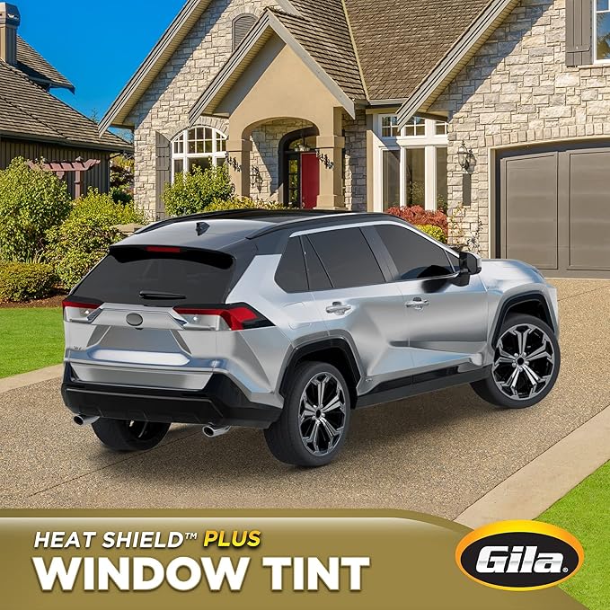 Gila Heat Shield Plus 5% VLT Window Tint, 2ft x 6.5ft (Pack of 2)