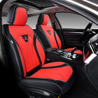 FLORICH Leather Seat Covers, Seat Covers Full Set, Car Seat Protectors 5 Seats,Automotive Seat Covers Fit for Most Cars Truck