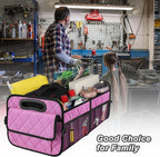 Deosk Car Trunk Organizer for SUV, Car Organizers and Storage with 6 Pocket, Car Accessories for Women/Men 50L Waterproof