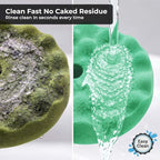 TCP Global 8" Green Waffle Foam Buffing Pad Hook and Loop Backing - Final Cut Pad for Polishing, Automotive, Marine, Truck, RV & Compound Cutting, Car Polishing Pads