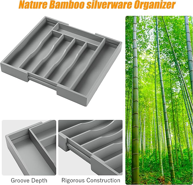 Kitchen Silverware Drawer Organizer and Storage Best Grandpa Grandfather Elder Men Father Day Grandparents Great Papaw Peepaw