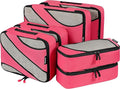 BAGAIL 6 Set Packing Cubes,Travel Luggage Packing Organizers