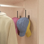 4 Pack Hat Racks for Baseball Caps, Stainless Steel Hat Organizer for Baseball Cap, Hat Holder Storage Organizer, H at Hanger