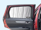 Side Window Rear Seat 2nd Row Sunshade Custom Fit for 2017 2018 2019 2020 2021 2022 2023 2024 2025 Mazda CX-5 SUV, UV Reflector Protection (Set of 2)